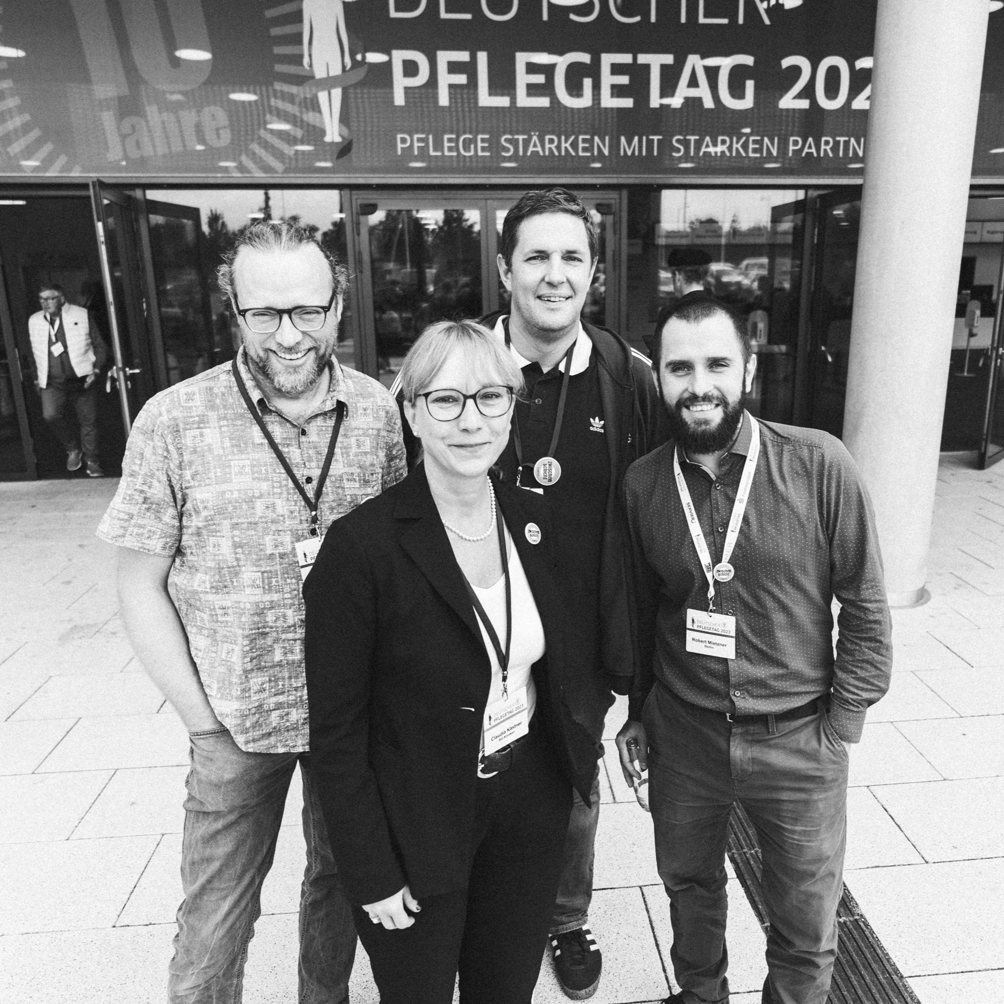 Podcast Zwischenschicht live vom Deutschen Pflegetag 2023